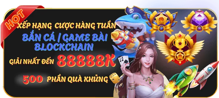 Banner khuyến mãi cho game bắn cá hm888 nổ hũ